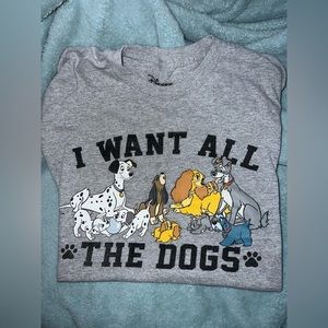 DISNEY  Cropped Tee DogLover